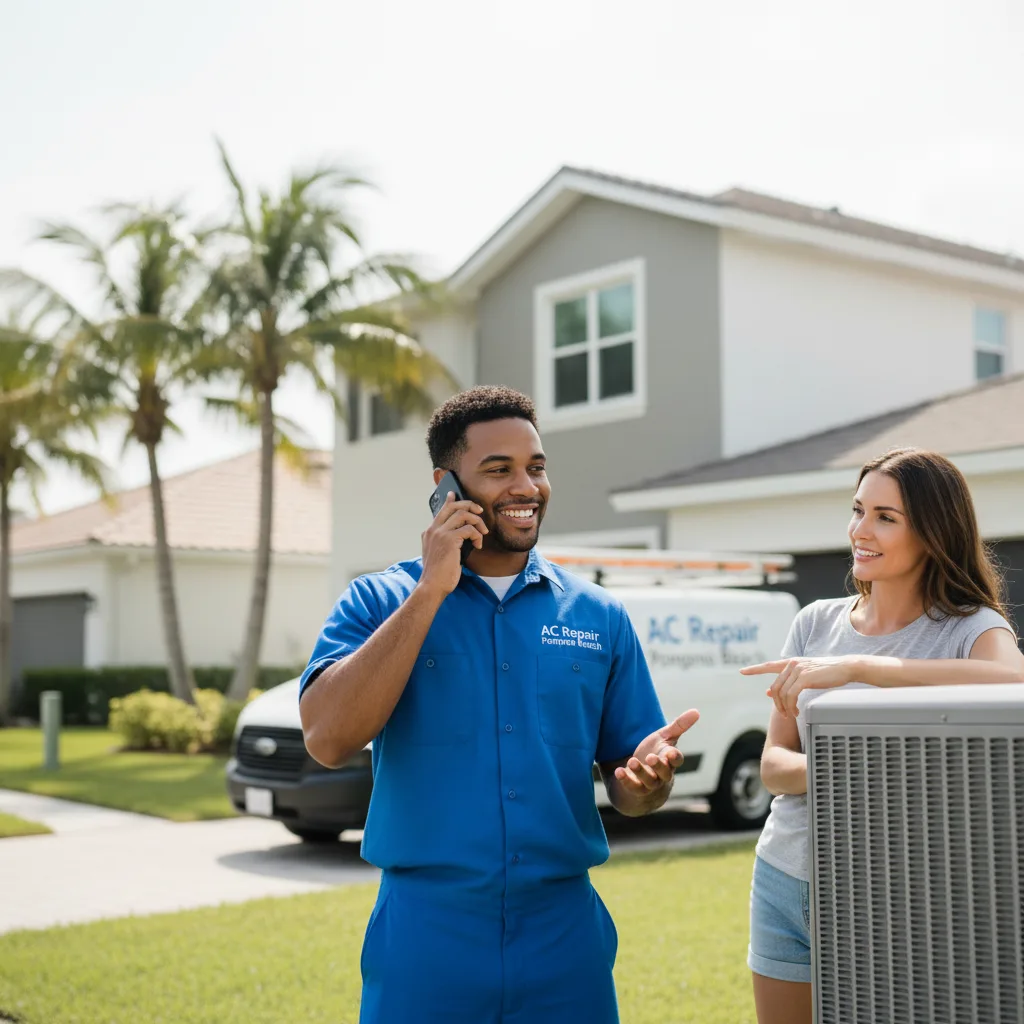 AC Repair Pompano Beach customer support in Xenia